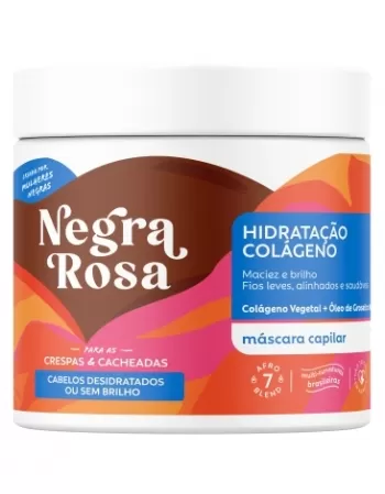 MASCARA HIDRATACAO NEGRA ROSA 500G