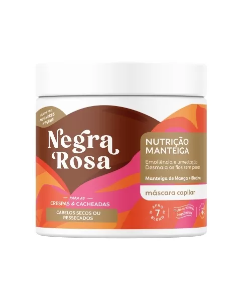 MASCARA NUTRICAO NEGRA ROSA 500G