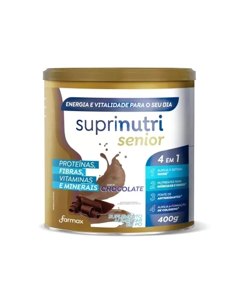 SUPLEMENTO CHOCOLATE SUPRINUTRI 400G FARMAX