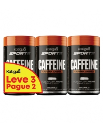 KIT L3P2 CAFFEINE SPORTS 60CAPS KATIGUA