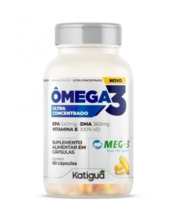 OMEGA3 CONC MEG3 540/360 + VIT. E C/60 CAPS KATIGUA