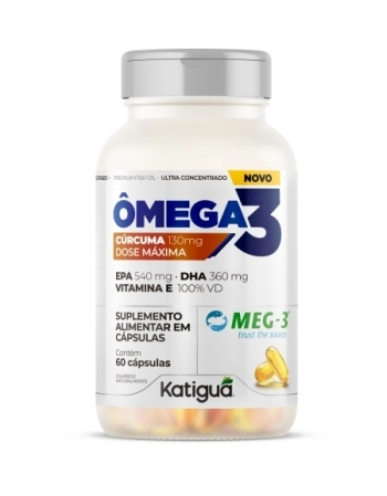 OMEGA3 CONC MEG3 540/360+CURC 130MG C/60 CAPS KATIGUA