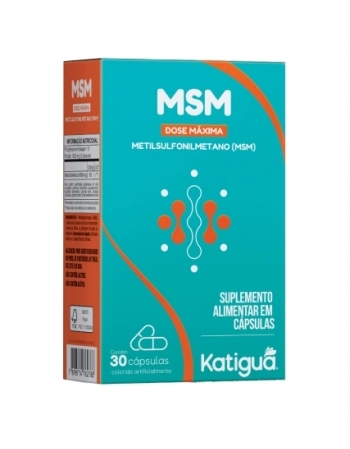 MSM DOSE MAXIMA C/30 CAPS KATIGUA