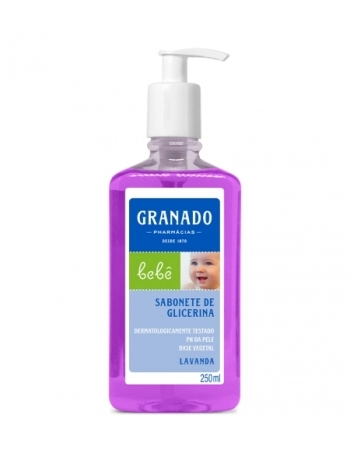 SABONETE LIQ BEBE LAVANDA 250ML GRANADO