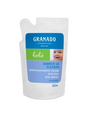 REFIL SABONETE LIQ BEBE LAVANDA 250ML