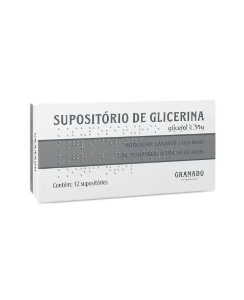 SUPOSITORIO GLICERINA ADULTO 5G C/12 GRANADO