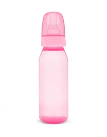 MAMADEIRA BICO REDONDO 220ML R2670/00 ROSA