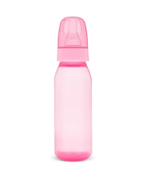 MAMADEIRA BICO REDONDO 220ML R2670/00 ROSA