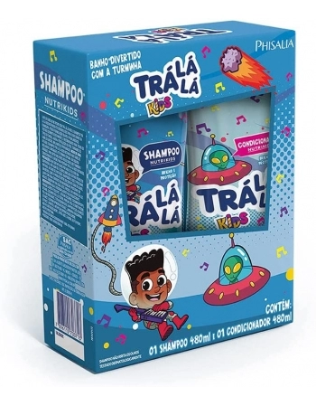 KIT TRALALA NUTRIKIDS 480ML (SHAMPOO+CONDICIONADOR)