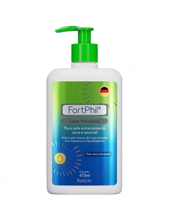 FORTPHIL LOCAO HIDRATANTE PELE SECA E SENSIVEL 473ML FORTLIFE