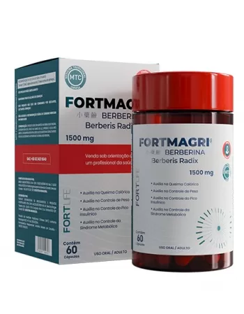 FORTMAGRI BERBERINA 1500MG C/60CAPS FORTLIFE