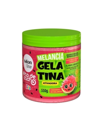 GELATINA TODECACHOS KIDS MELANCIA 550G SALON LINE