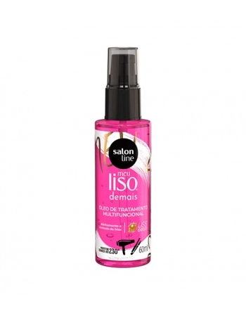 OLEO MULTIFUNCIONAL MEU LISO DEMAIS 60ML SALON LINE