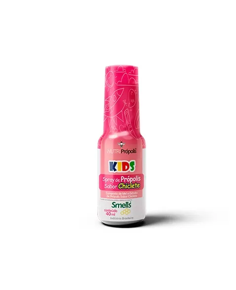 KIDS SPRAY DE MEL E PROPOLIS CHICLETE 40ML SMELLS