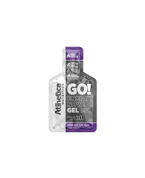 GO! ENERGY NOW GEL C/10 SACHES GUARANA COM ACAI