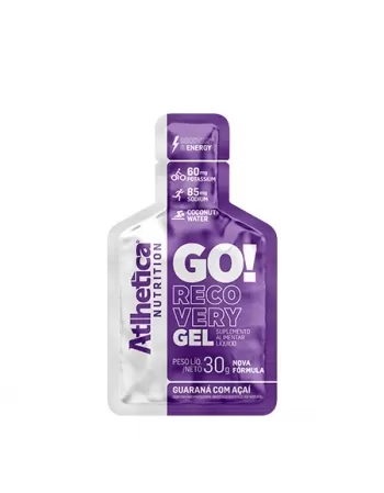 GO RECOVERY GEL C/10 SACHES GUARANA COM ACAI - ATHETICA