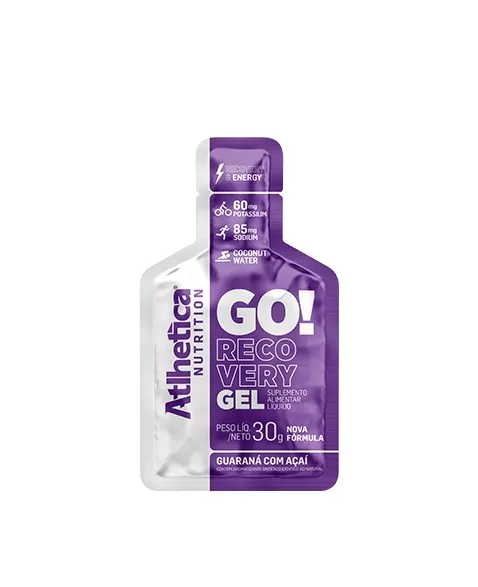 GO RECOVERY GEL C/10 SACHES GUARANA COM ACAI - ATHETICA