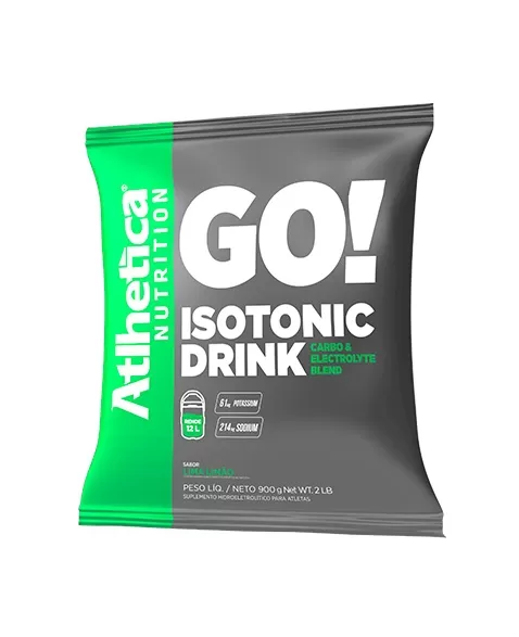 GO ISOTONIC DRINK SACHES 900G LIMA LIMAO - ATHETICA