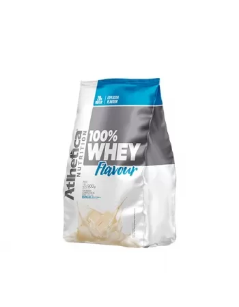 100% WHEY FLAVOUR 900G REFIL BAUNILHA - ATHETICA