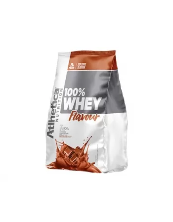 100% WHEY FLAVOUR 900G REFIL CHOCOLATE - ATHETICO