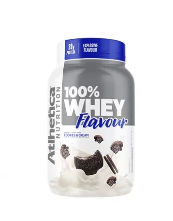 100% WHEY FLAVOUR 900G COOKIES & CREAM - ATHETICA