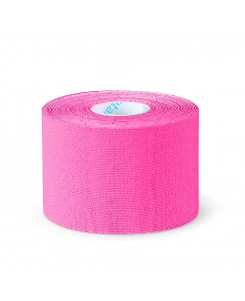 KINESIO TAPE SPORTS PINK 5CM X 5M FISIOVITAL