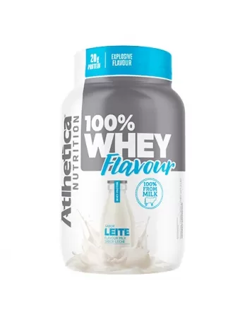 100% WHEY FLAVOUR 900G LEITE - ATHETICA