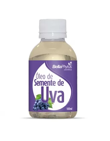 ÓLEO DE SEMENTE DE UVA 100ML BELLAPHYTUS