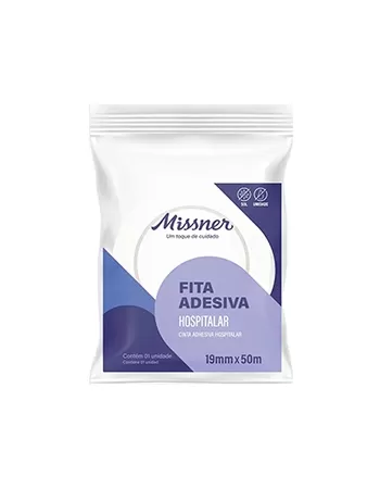 FITA CREPE HOSPITALAR 19MMX50M MISSNER