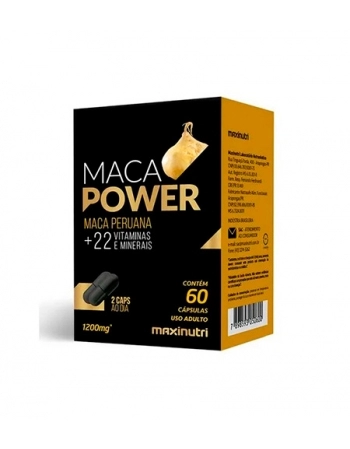 MACA POWER (MACA EM PÓ + VITAMINAS E MINERAIS) 90G - MAXINUTRI