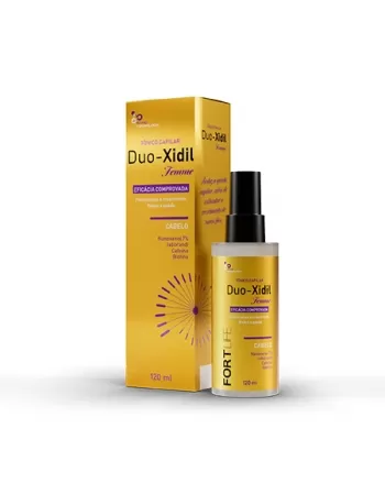 TÔNICO CAPILAR DUO-XIDIL FEMME 120ML - FORTLIFE