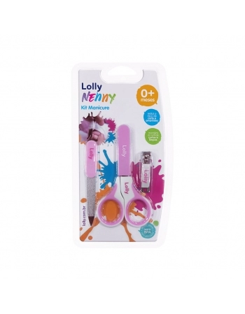 KIT MANICURE INFANTIL FEM LOLLY