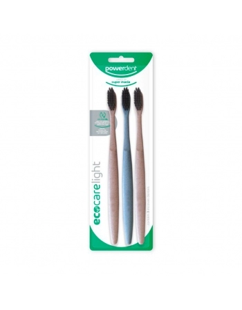 ESCOVA DENTAL ECO LIGHT PACK 3UN