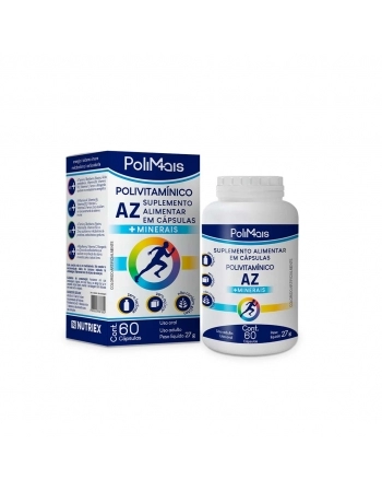 POLIMAIS POLIVITAMINICO AZ + MIN C/60 CAPS NUTRIEX