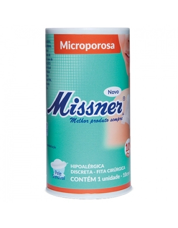 FITA MICROPOROSA 10X10 BRANCO MISSNER