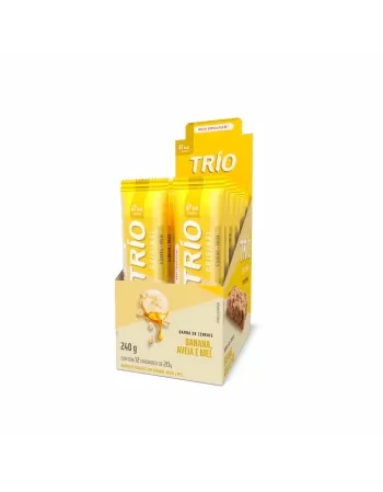 BARRA CEREAL TRIO BANANA/AVEIA/MEL C/12