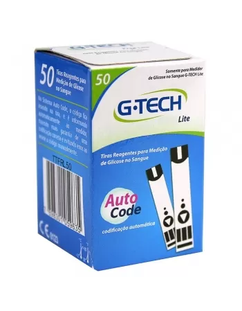 TIRAS REAGENTE G-TECH LITE C/50 UN