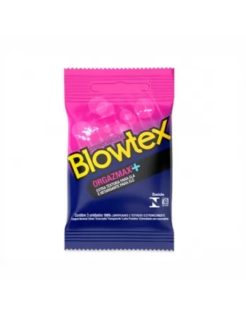 PRESERVATIVO BLOWTEX C/3 ORGAZMAX