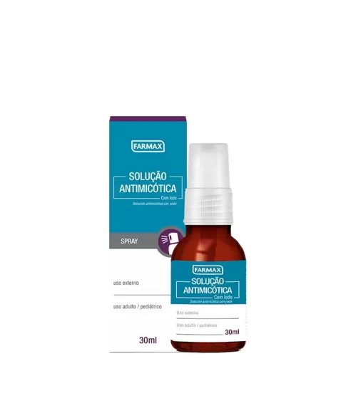 SOLUCAO ANTIMICOTICA COM IODO FARMAX 30ML