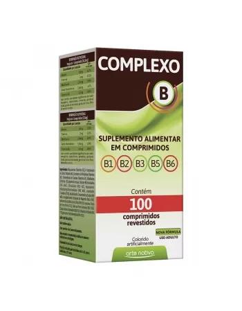 COMPLEXO B C/100 COMPR. ARTE NATIVA