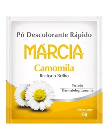 PO DESCOLORANTE CAMOMILA 8G MARCIA