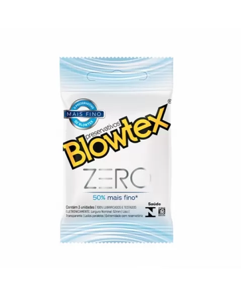 PRESERVATIVO BLOWTEX C/3 ZERO