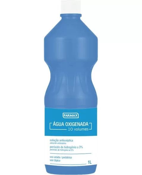 AGUA OXIGENADA 10 VOL 1 LITRO FARMAX.