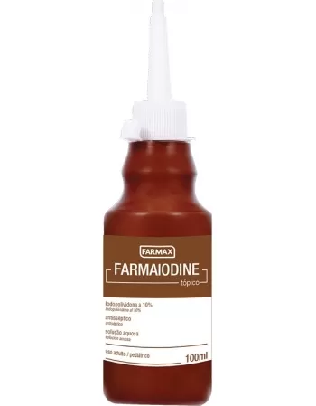 FARMAIODINE TOPICO ALMOTOLIA 100ML FARMAX