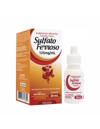 SULFATO FERROSO GOTAS 30ML