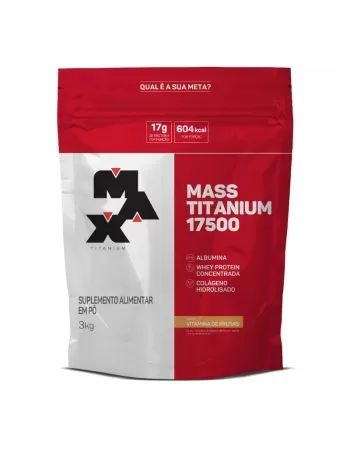 MASSA TITANIUM 3KG REFIL VITAMINA DE FRUTAS